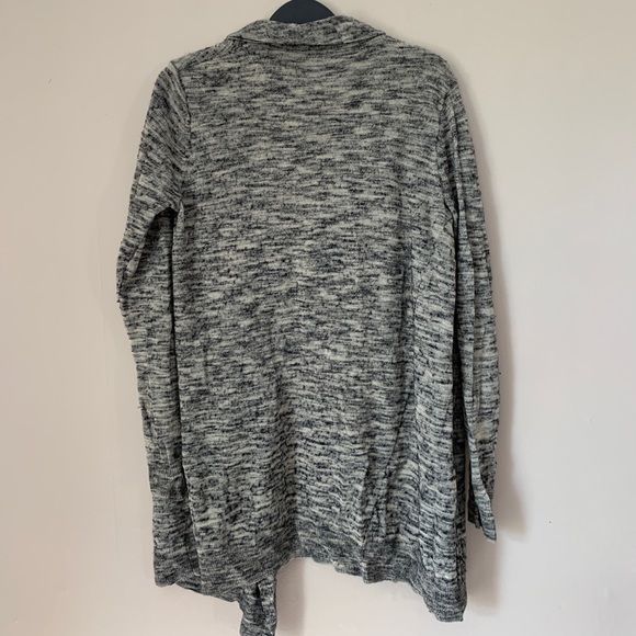 THEORY GREY CARDIGAN (small) - Picture 4 of 4